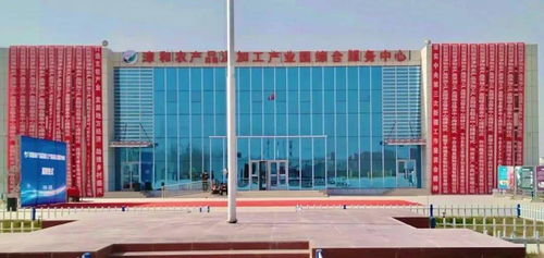 于田縣農(nóng)產(chǎn)品深加工產(chǎn)業(yè)園綜合服務(wù)中心揭牌，探索跨區(qū)域產(chǎn)業(yè)協(xié)同新路徑